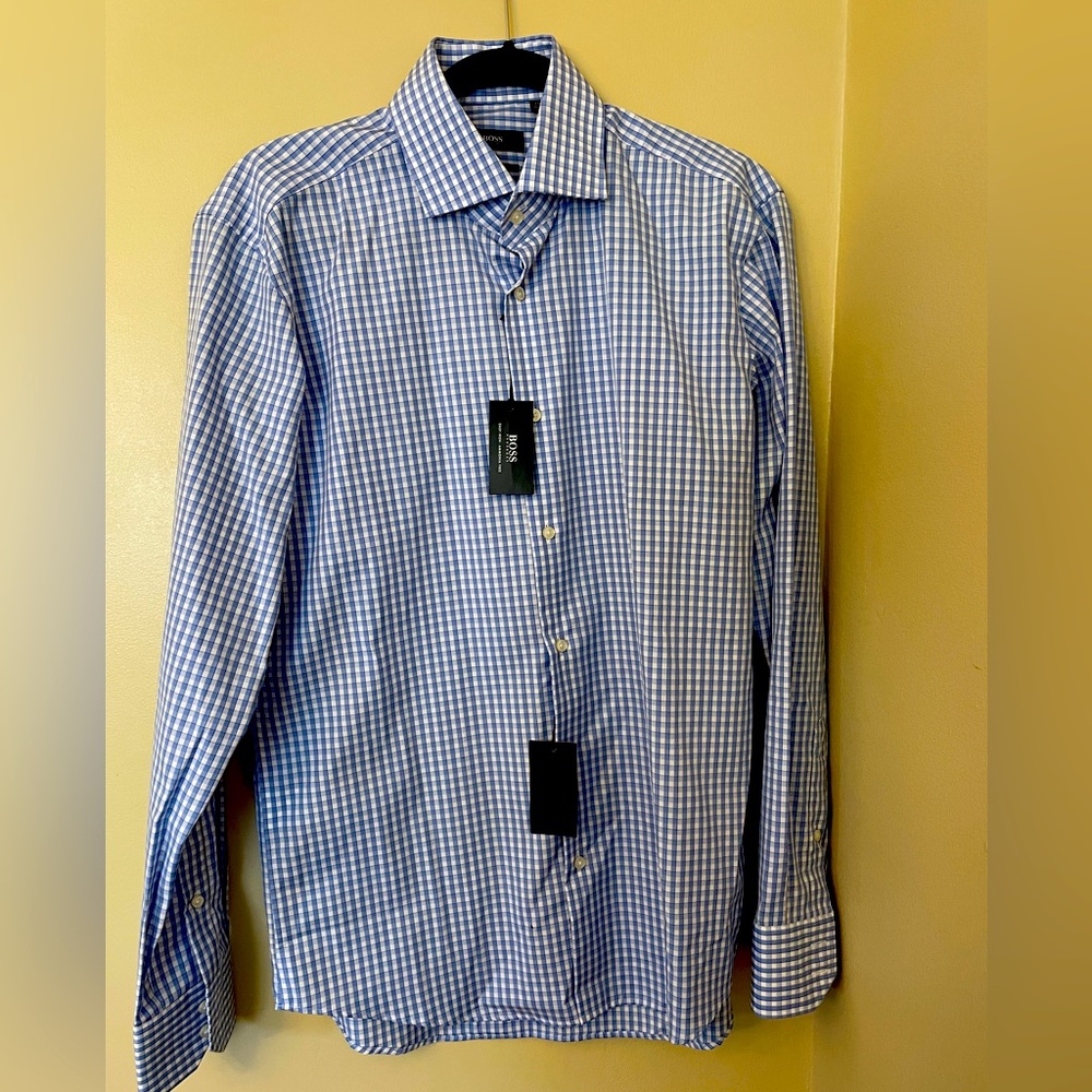 Hugo Boss Regular Fit Men’s Dress Shirt